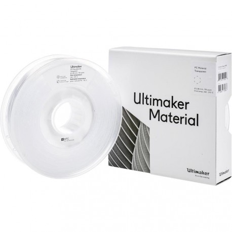 Ultimaker 3 PC 2,85 mm 750g Transparent Filament