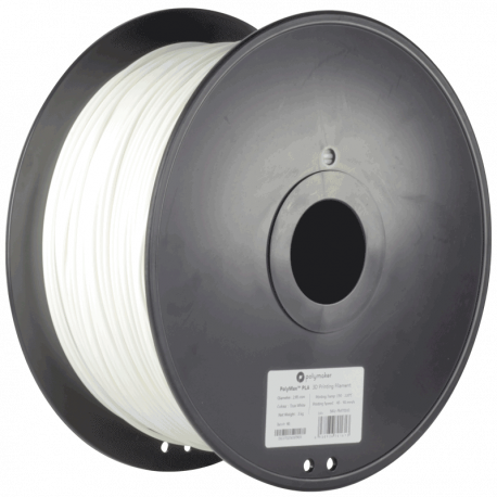 Polymaker PolyMax™ PLA 2,85mm 3000g White Filament