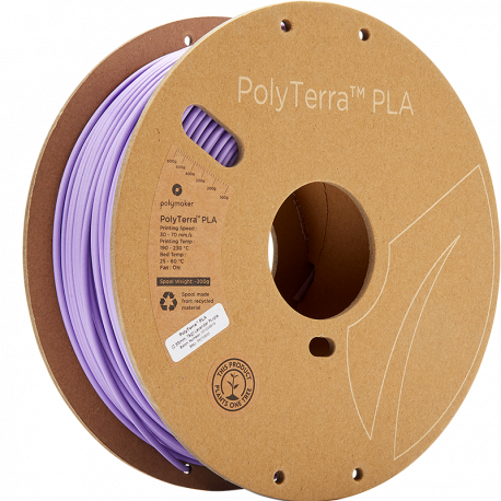 Polymaker PolyTerra™ PLA  2,85mm 1000g Filament lavender purple