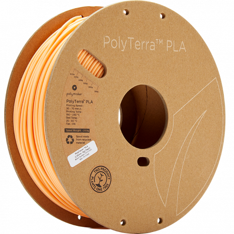 Polymaker PolyTerra™ PLA  2,85mm 1000g Filament Peach