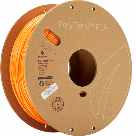 Polymaker PolyTerra™ PLA  1,75mm 1000g Filament orange