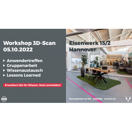 Workshop 3D-Scan - Hannover 05.10.22
