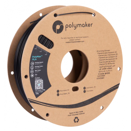 Polymaker PolyMax™ Tough PLA 1,75mm 750g Filament Black